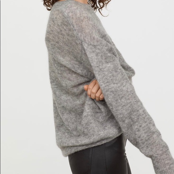H&M Sweaters - Gray Sweater  #Mohair# H&M 🥰😍